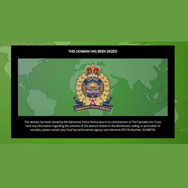 Canadian Domain Seized